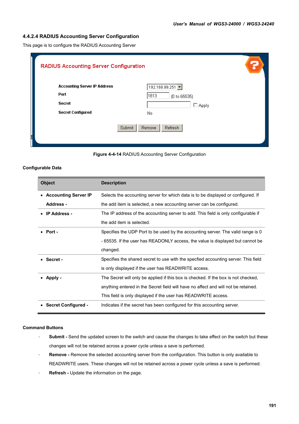PLANET WGS3-24240 User Manual | Page 191 / 570