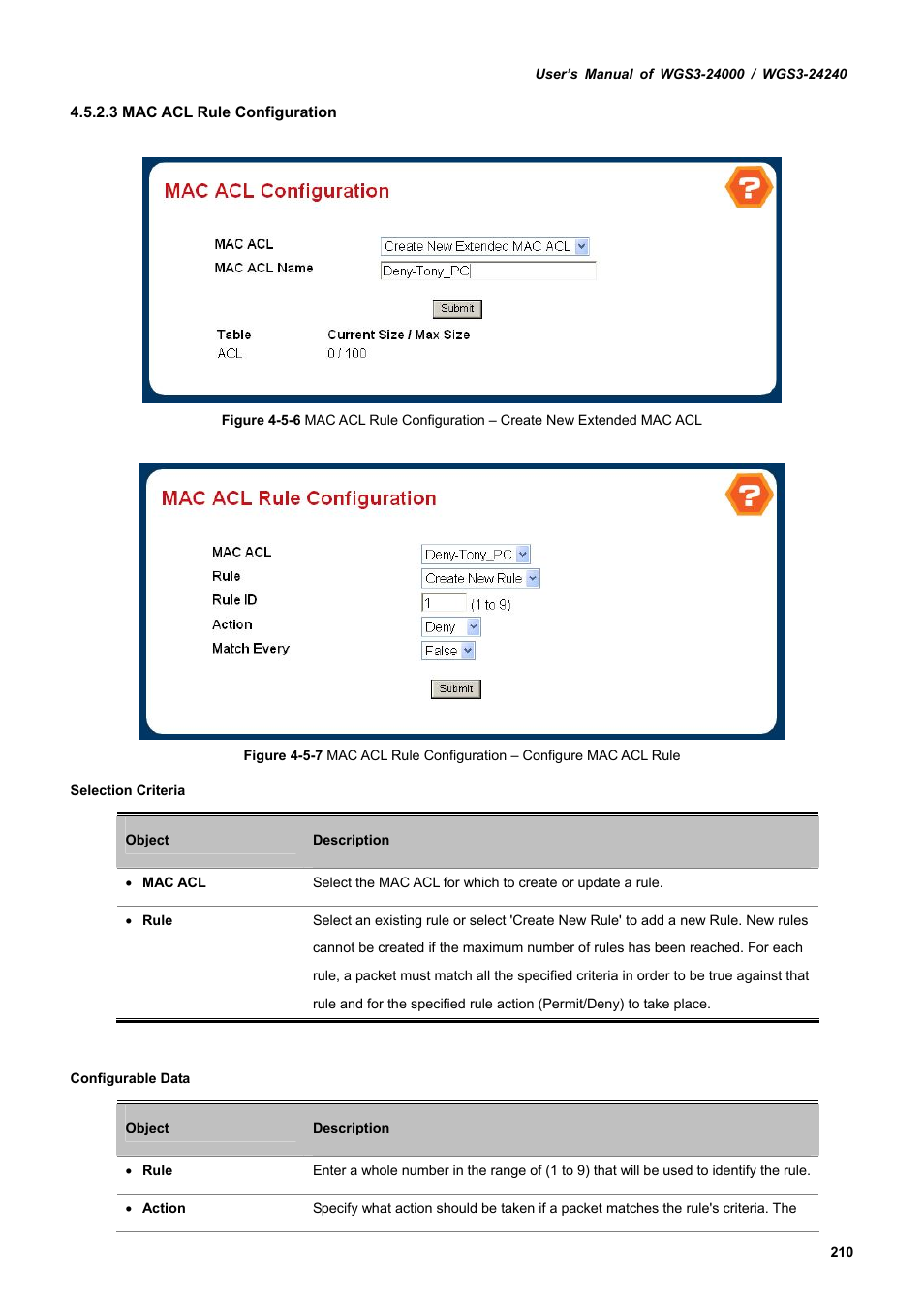 PLANET WGS3-24240 User Manual | Page 210 / 570