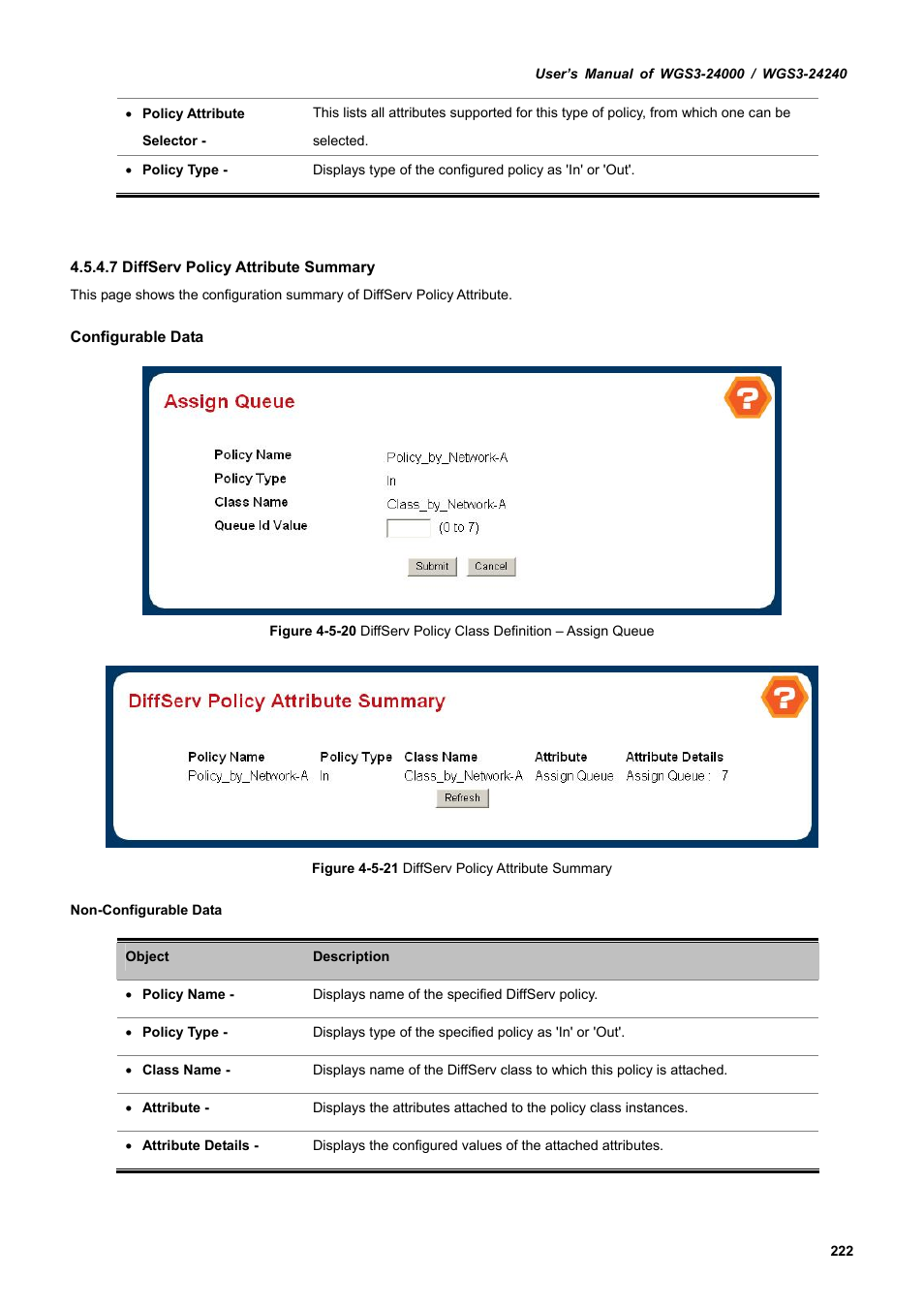 PLANET WGS3-24240 User Manual | Page 222 / 570