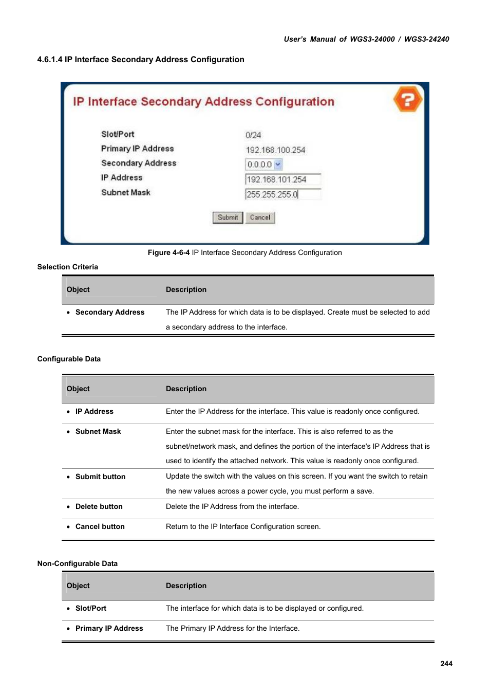 PLANET WGS3-24240 User Manual | Page 244 / 570