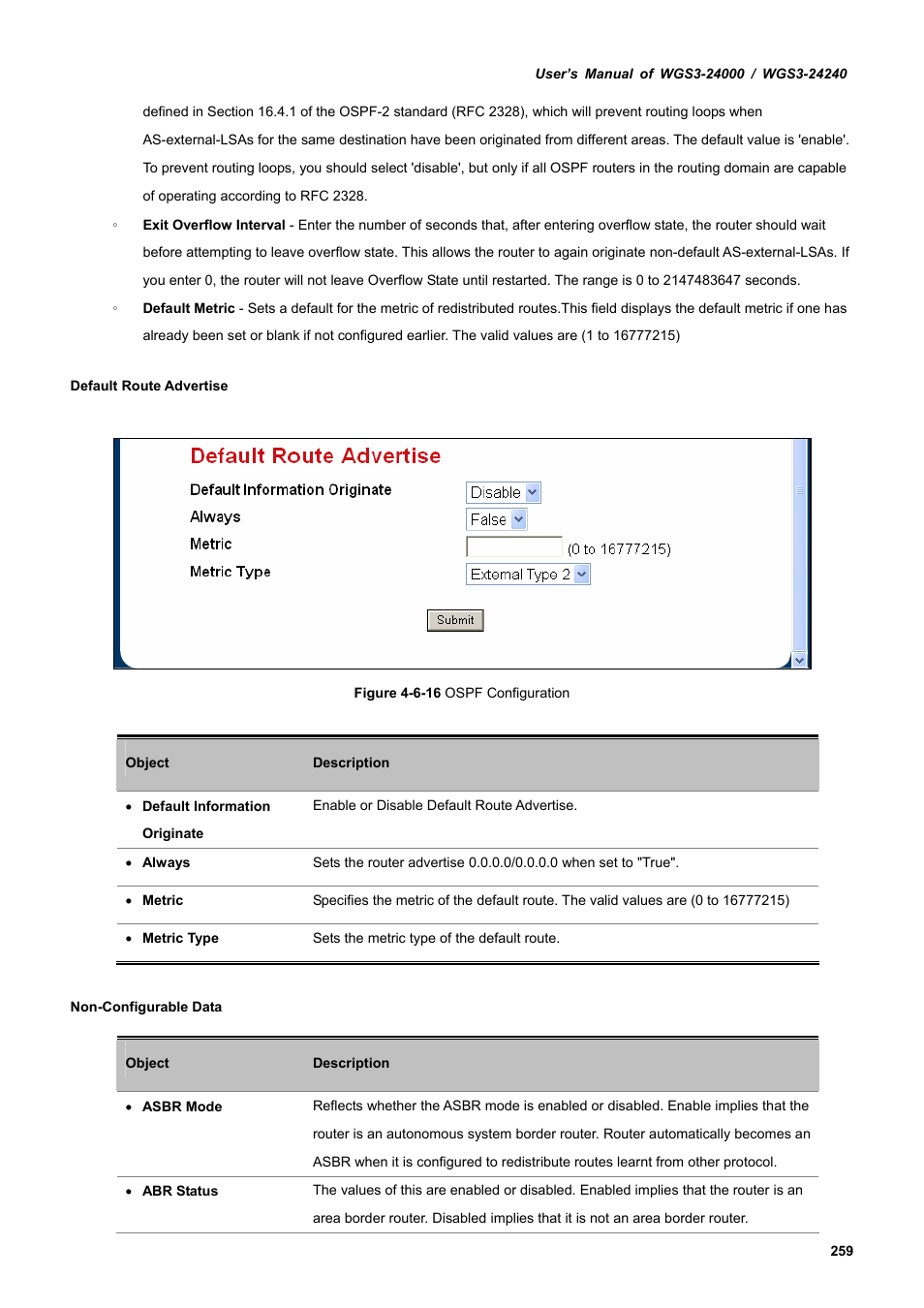 PLANET WGS3-24240 User Manual | Page 259 / 570