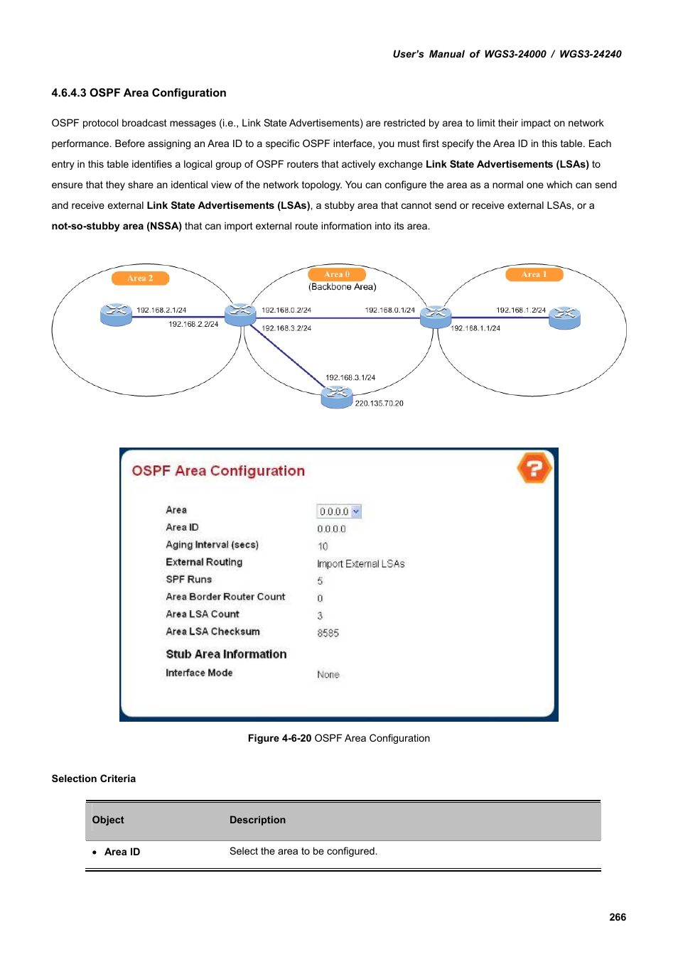 PLANET WGS3-24240 User Manual | Page 266 / 570