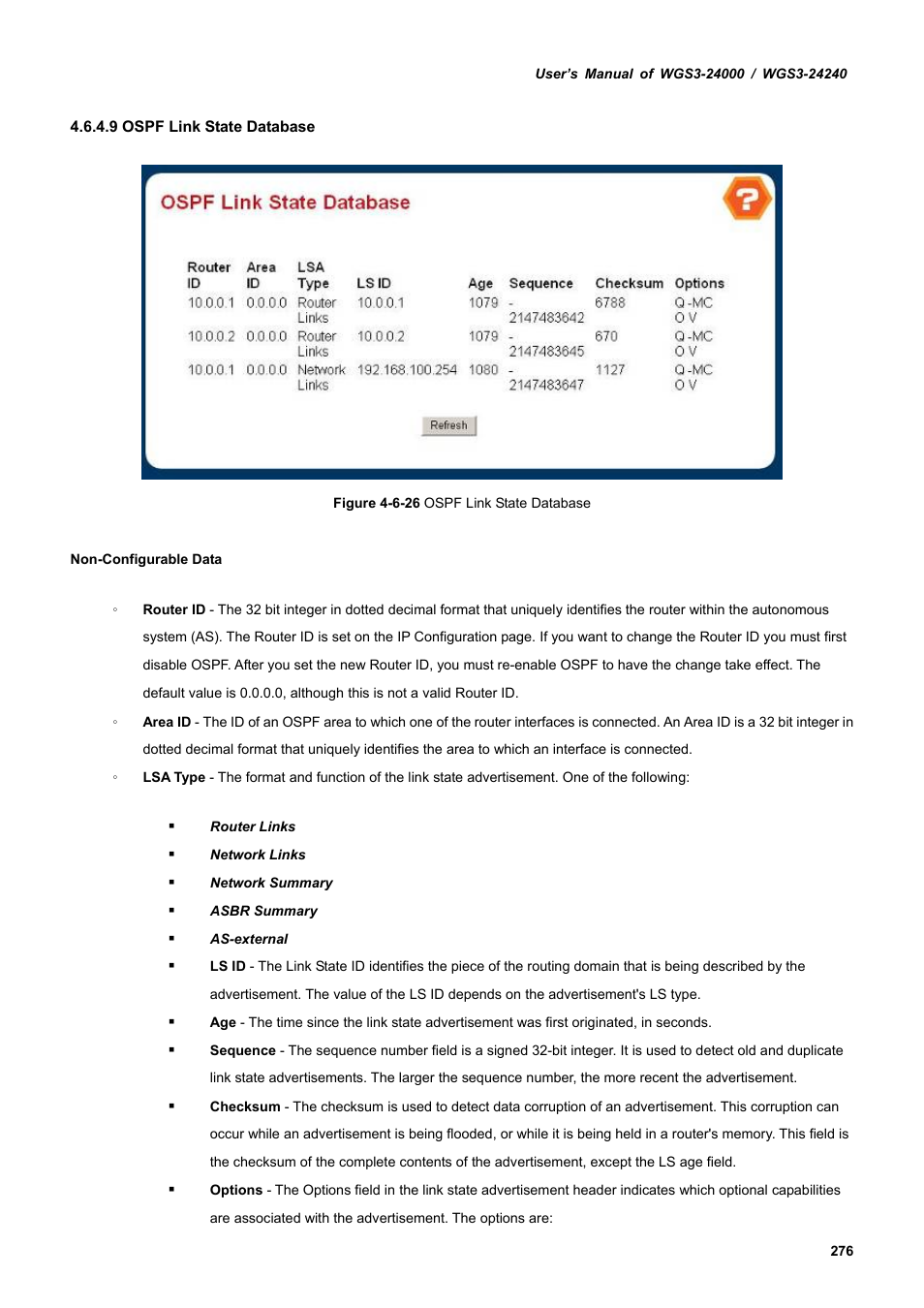 PLANET WGS3-24240 User Manual | Page 276 / 570