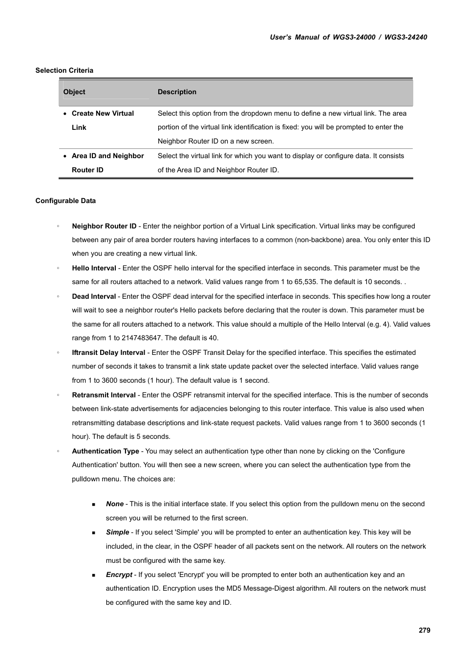 PLANET WGS3-24240 User Manual | Page 279 / 570