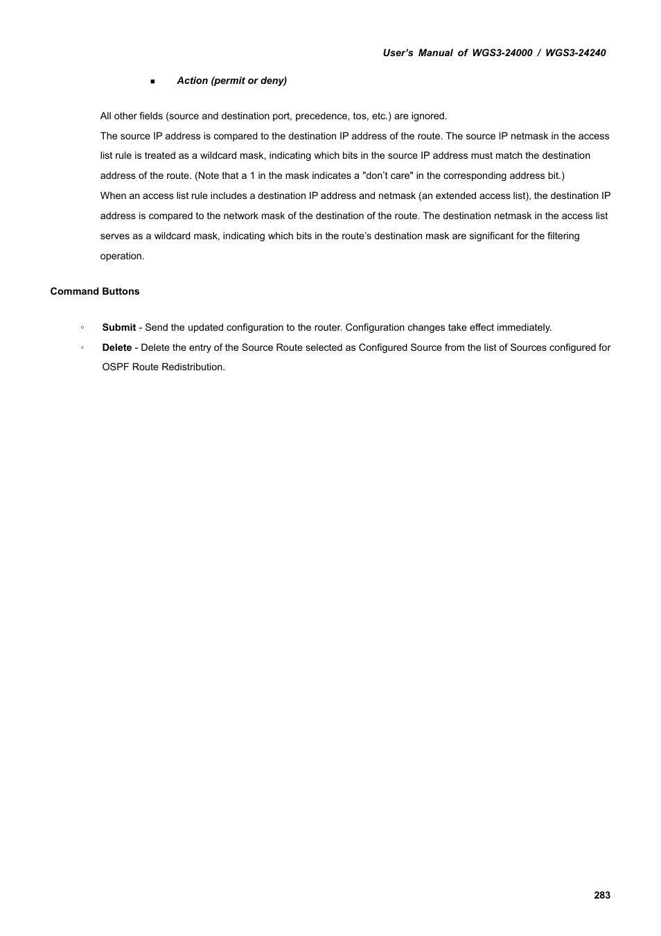 PLANET WGS3-24240 User Manual | Page 283 / 570