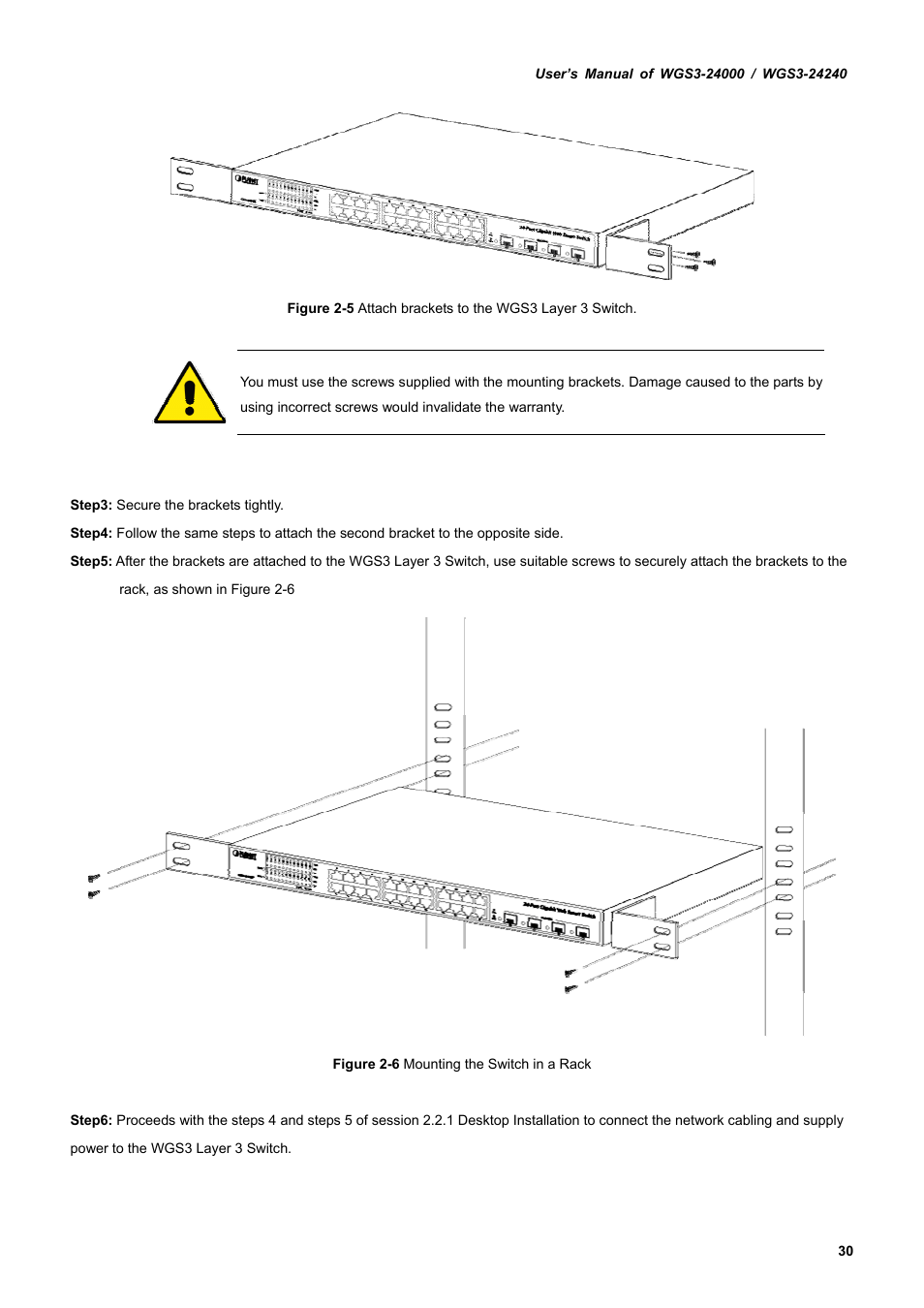 PLANET WGS3-24240 User Manual | Page 30 / 570