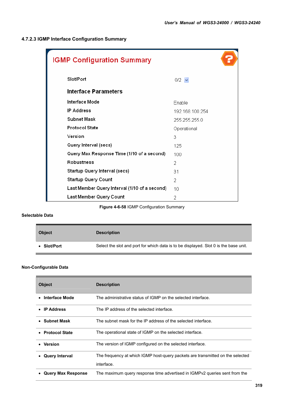 PLANET WGS3-24240 User Manual | Page 319 / 570