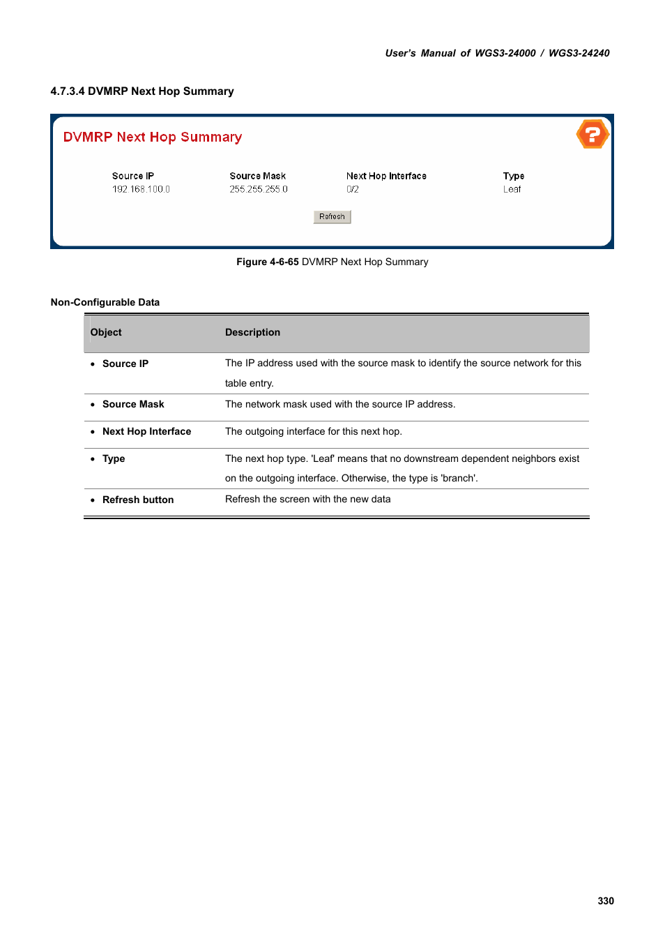 PLANET WGS3-24240 User Manual | Page 330 / 570