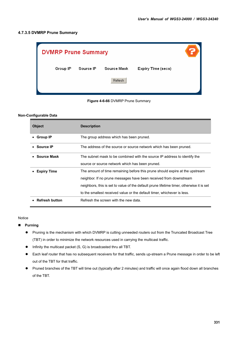 PLANET WGS3-24240 User Manual | Page 331 / 570