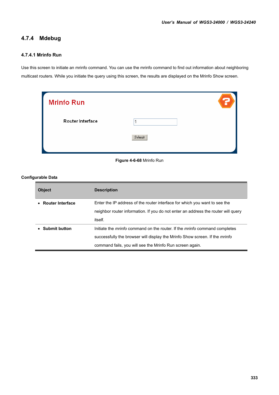 4 mdebug | PLANET WGS3-24240 User Manual | Page 333 / 570