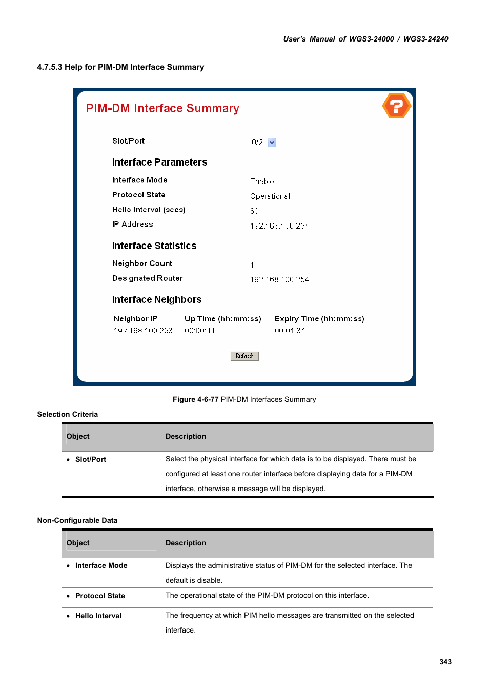 PLANET WGS3-24240 User Manual | Page 343 / 570