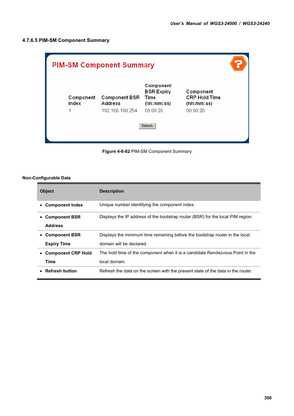 PLANET WGS3-24240 User Manual | Page 350 / 570