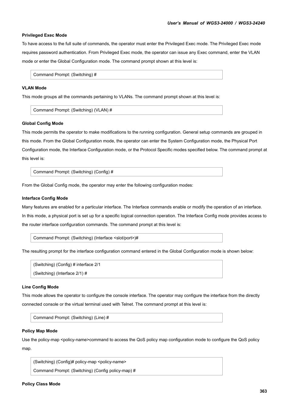 PLANET WGS3-24240 User Manual | Page 363 / 570