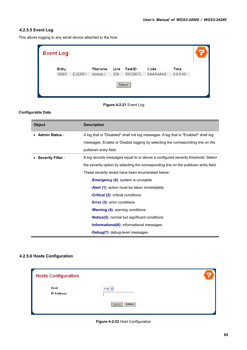 PLANET WGS3-24240 User Manual | Page 62 / 570