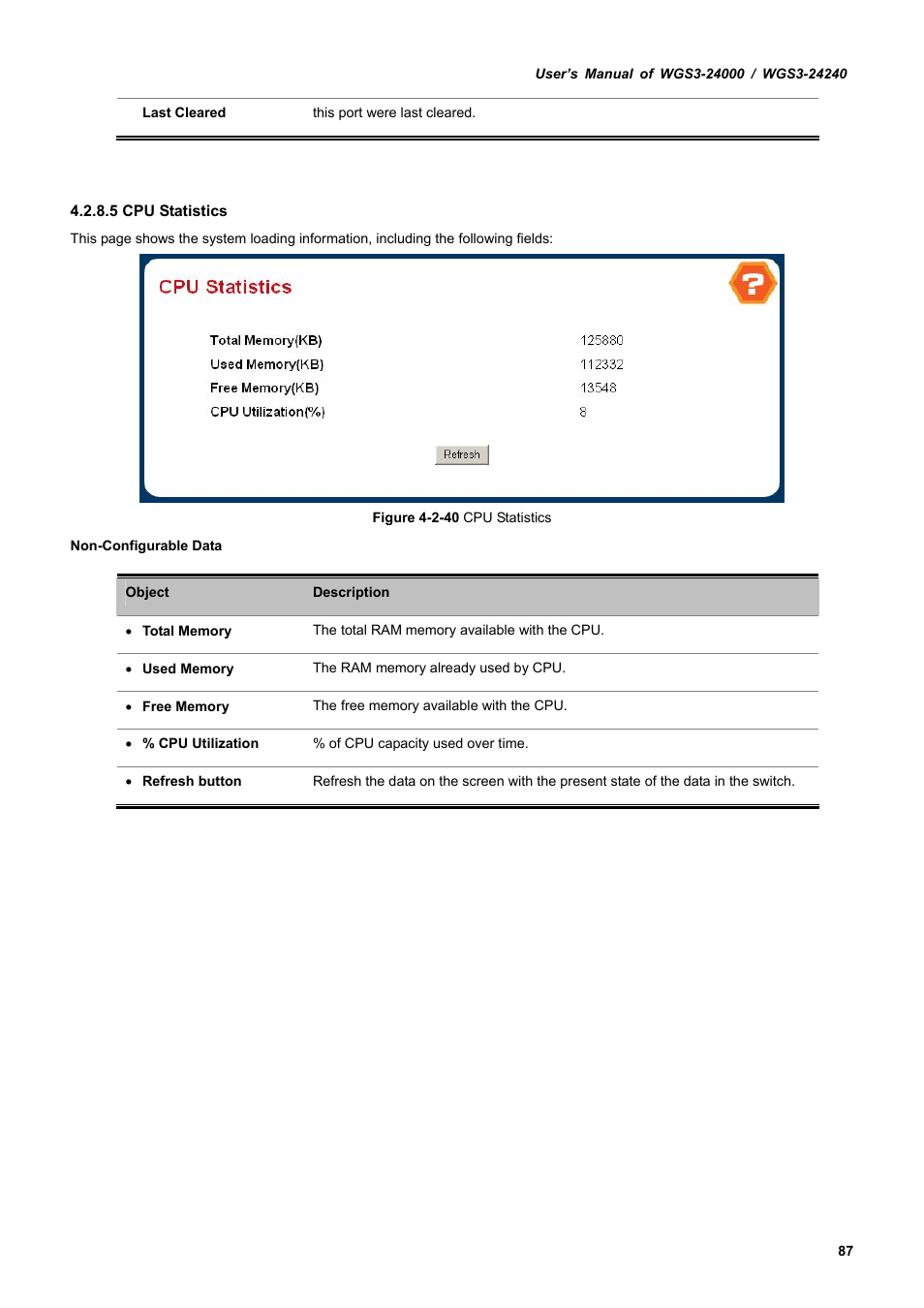 PLANET WGS3-24240 User Manual | Page 87 / 570