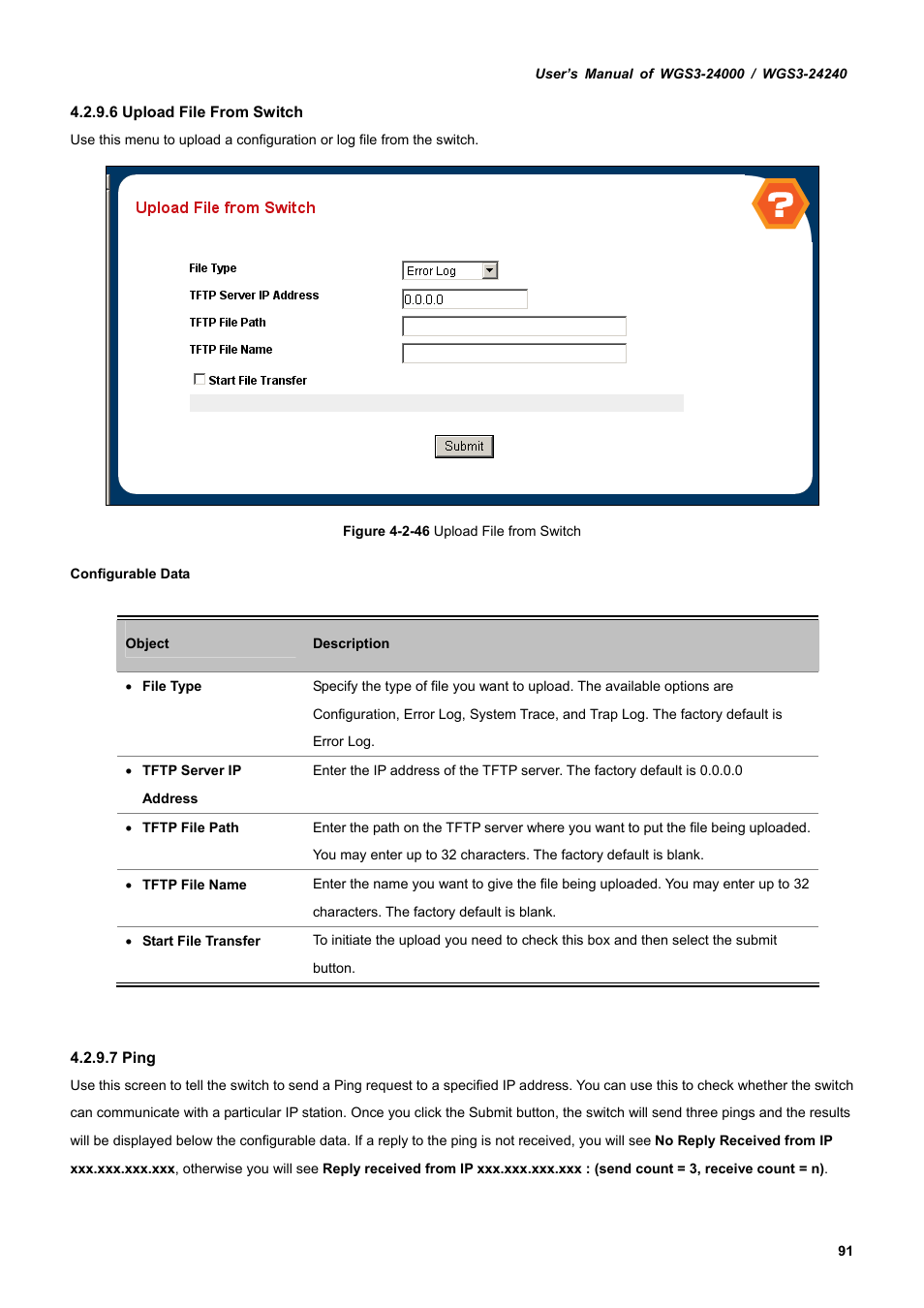 PLANET WGS3-24240 User Manual | Page 91 / 570