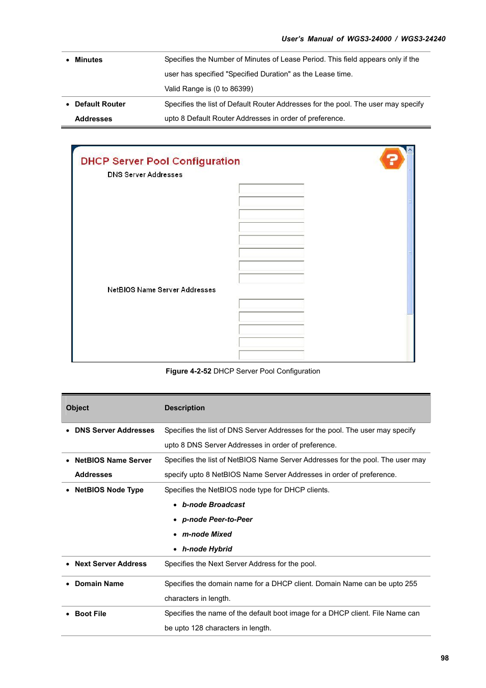 PLANET WGS3-24240 User Manual | Page 98 / 570