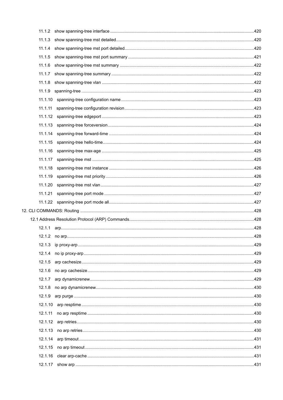 PLANET WGS3-2820 User Manual | Page 12 / 528