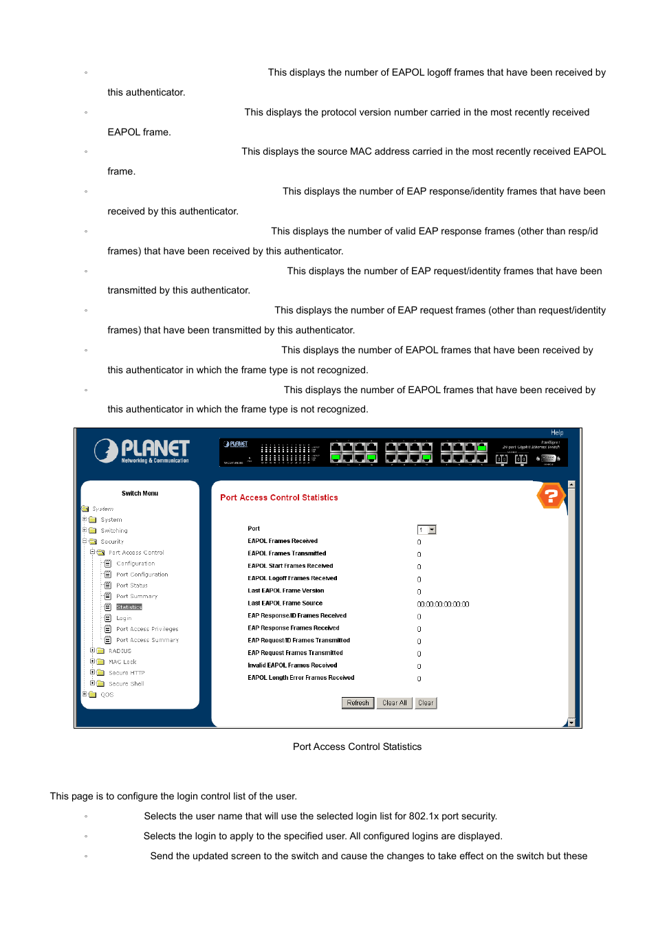 PLANET WGS3-2820 User Manual | Page 152 / 528