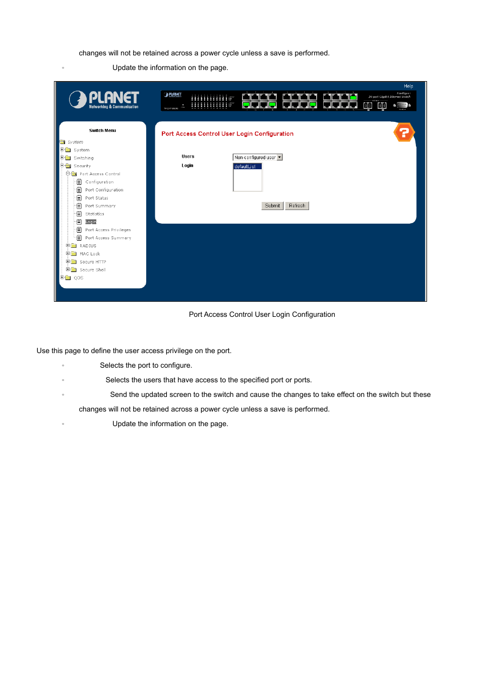 PLANET WGS3-2820 User Manual | Page 153 / 528