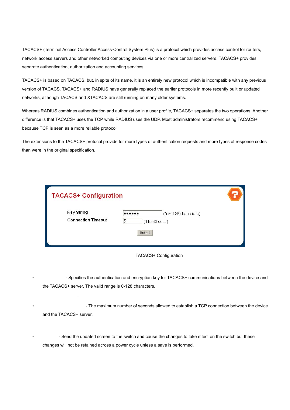 3 tacacs | PLANET WGS3-2820 User Manual | Page 168 / 528