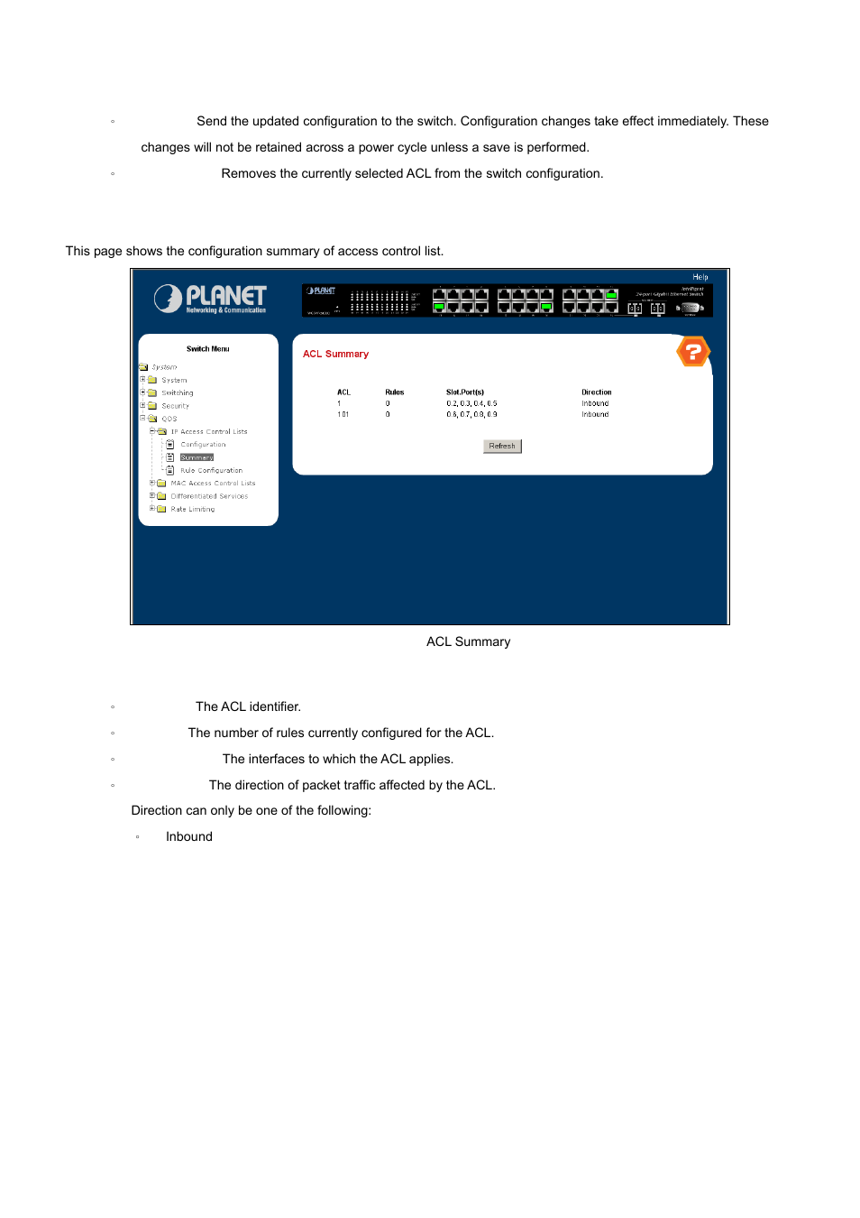 PLANET WGS3-2820 User Manual | Page 173 / 528