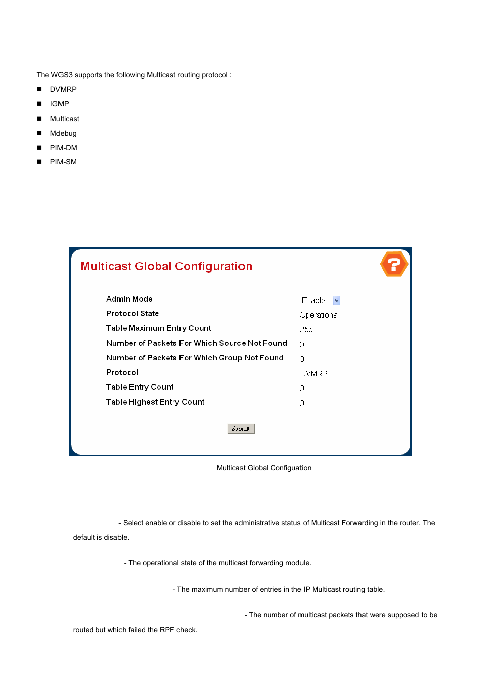 7 ip multicast, 1 multicast | PLANET WGS3-2820 User Manual | Page 269 / 528