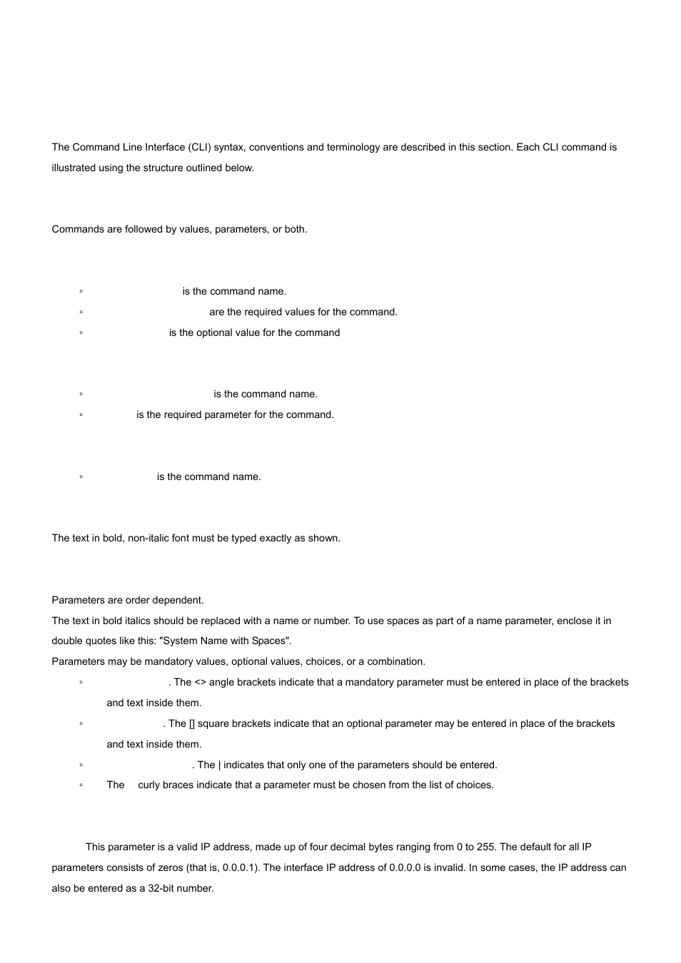 Command structure, 1 format, 1 command | 2 parameters, 3 values | PLANET WGS3-2820 User Manual | Page 312 / 528