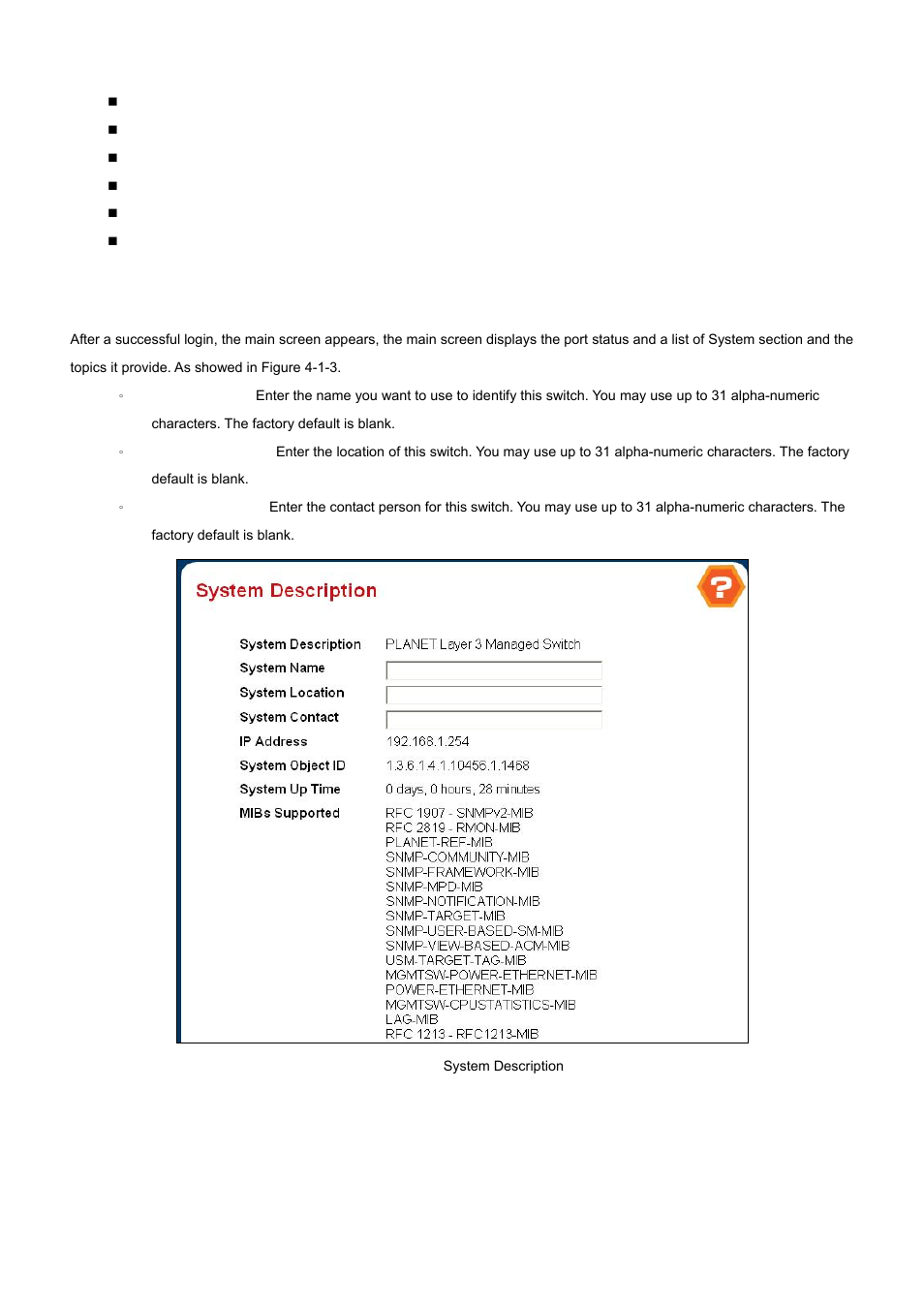 System description | PLANET WGS3-2820 User Manual | Page 38 / 528
