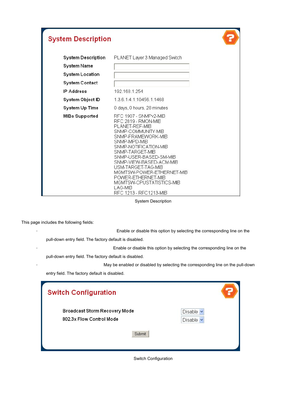 PLANET WGS3-2820 User Manual | Page 42 / 528