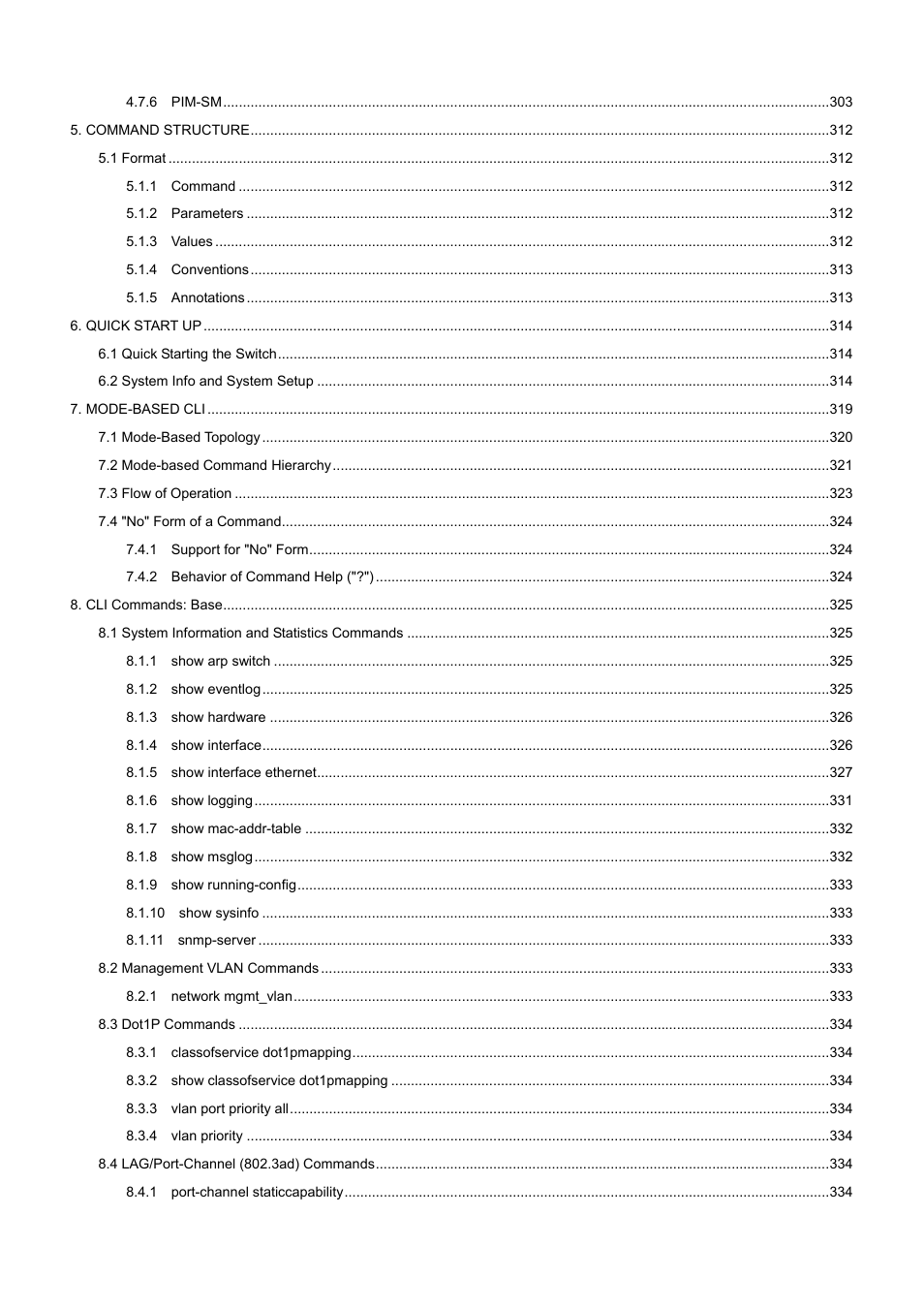 PLANET WGS3-2820 User Manual | Page 5 / 528