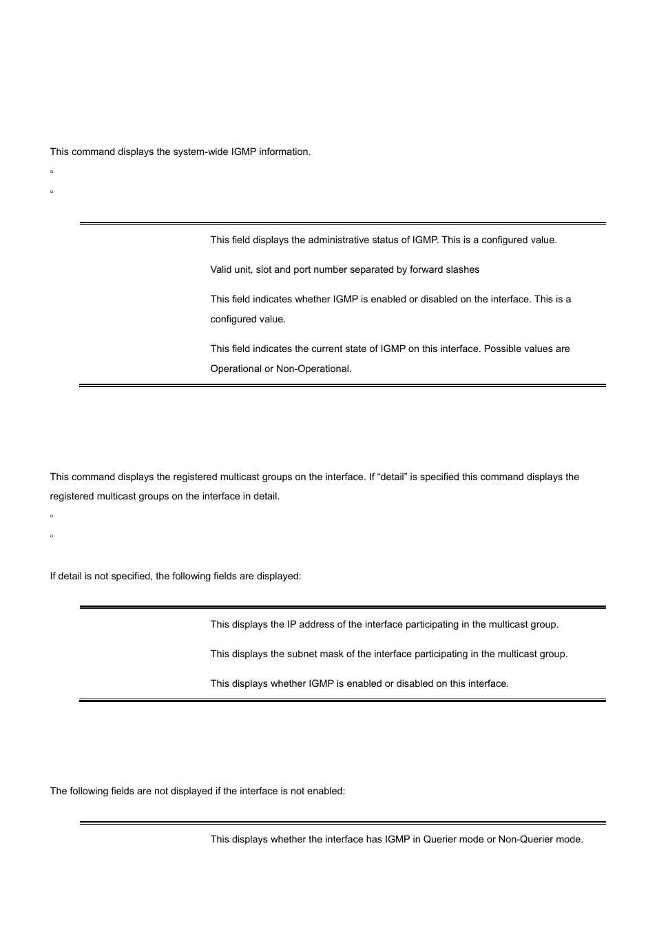 15 show ip igmp, 16 show ip igmp groups | PLANET WGS3-2820 User Manual | Page 505 / 528