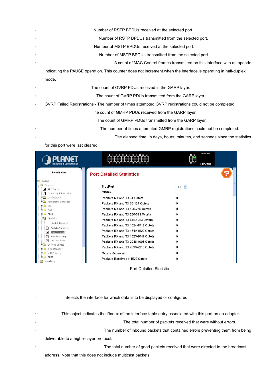 PLANET WGS3-2820 User Manual | Page 74 / 528