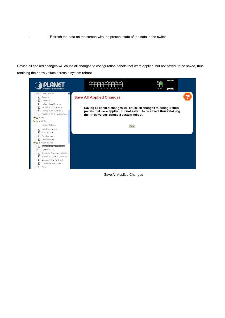 9 system utilities | PLANET WGS3-2820 User Manual | Page 76 / 528