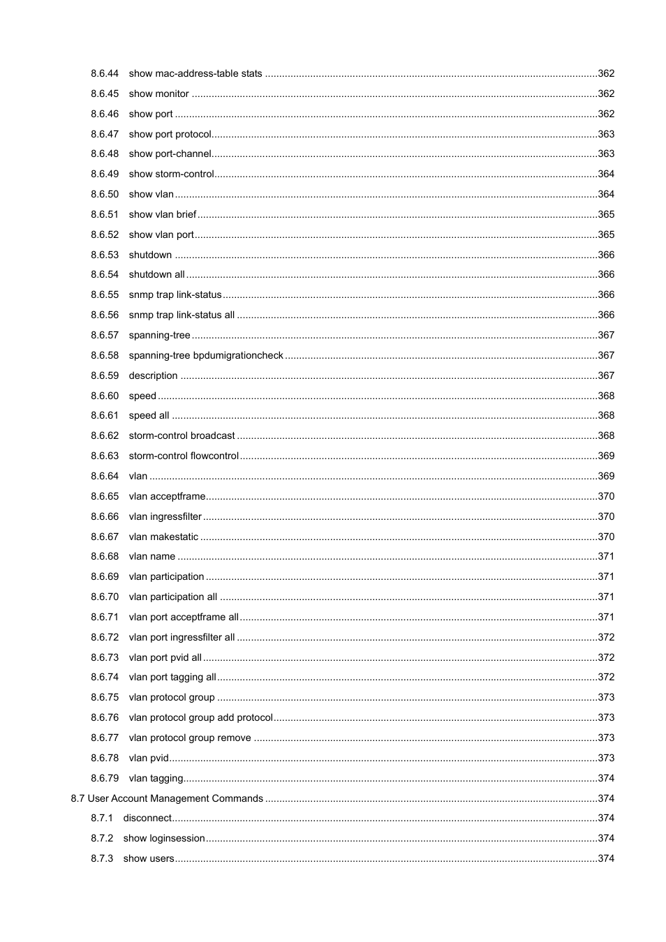 PLANET WGS3-2820 User Manual | Page 8 / 528