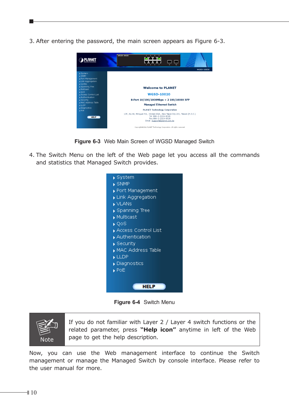 PLANET WGSD-10020 User Manual | Page 10 / 12