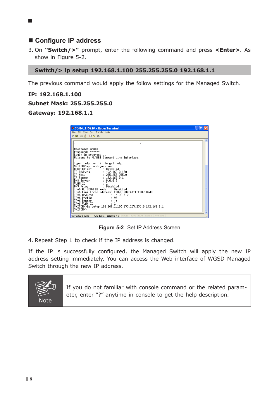 PLANET WGSD-10020 User Manual | Page 8 / 12