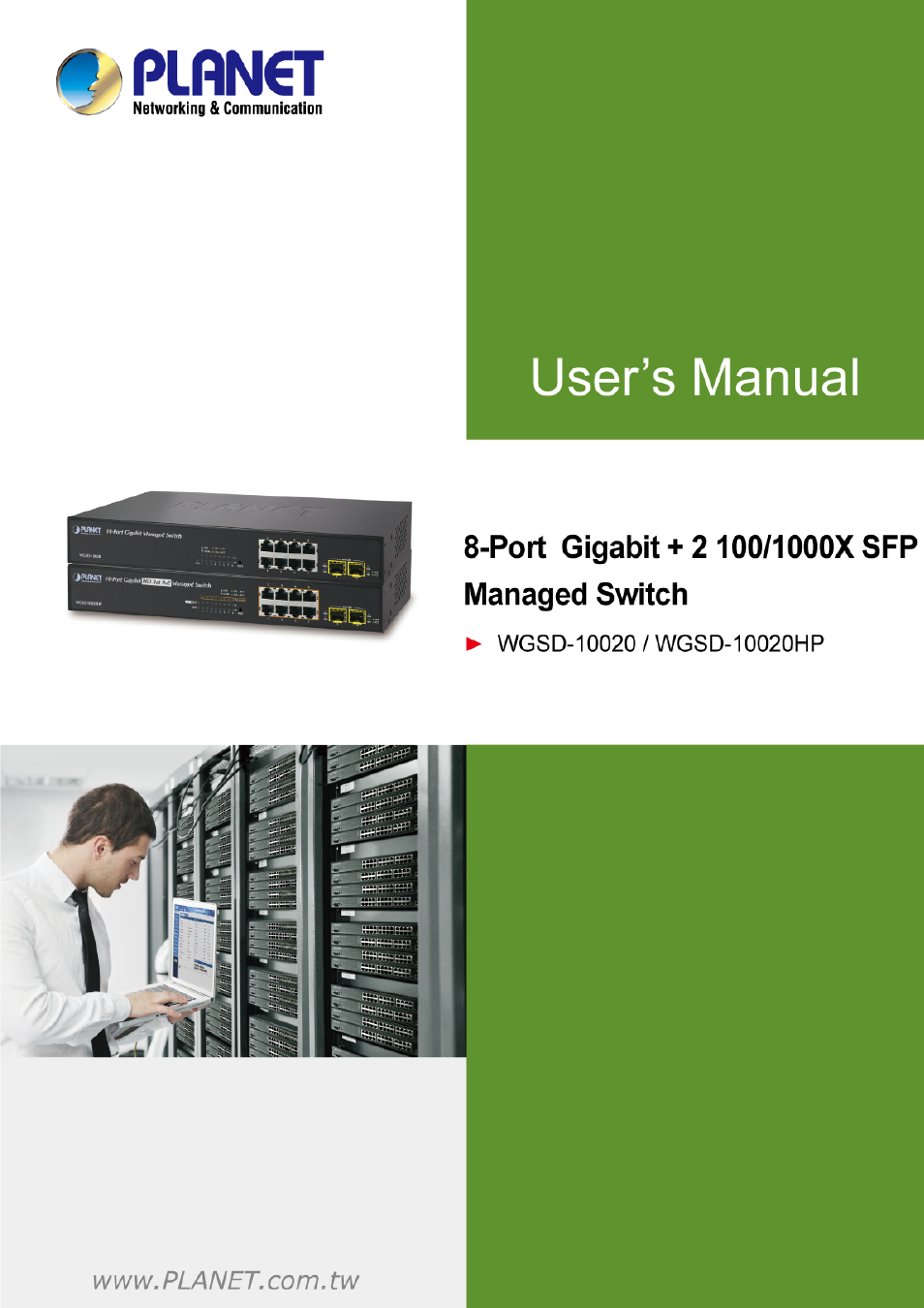 PLANET WGSD-10020 User Manual | 556 pages