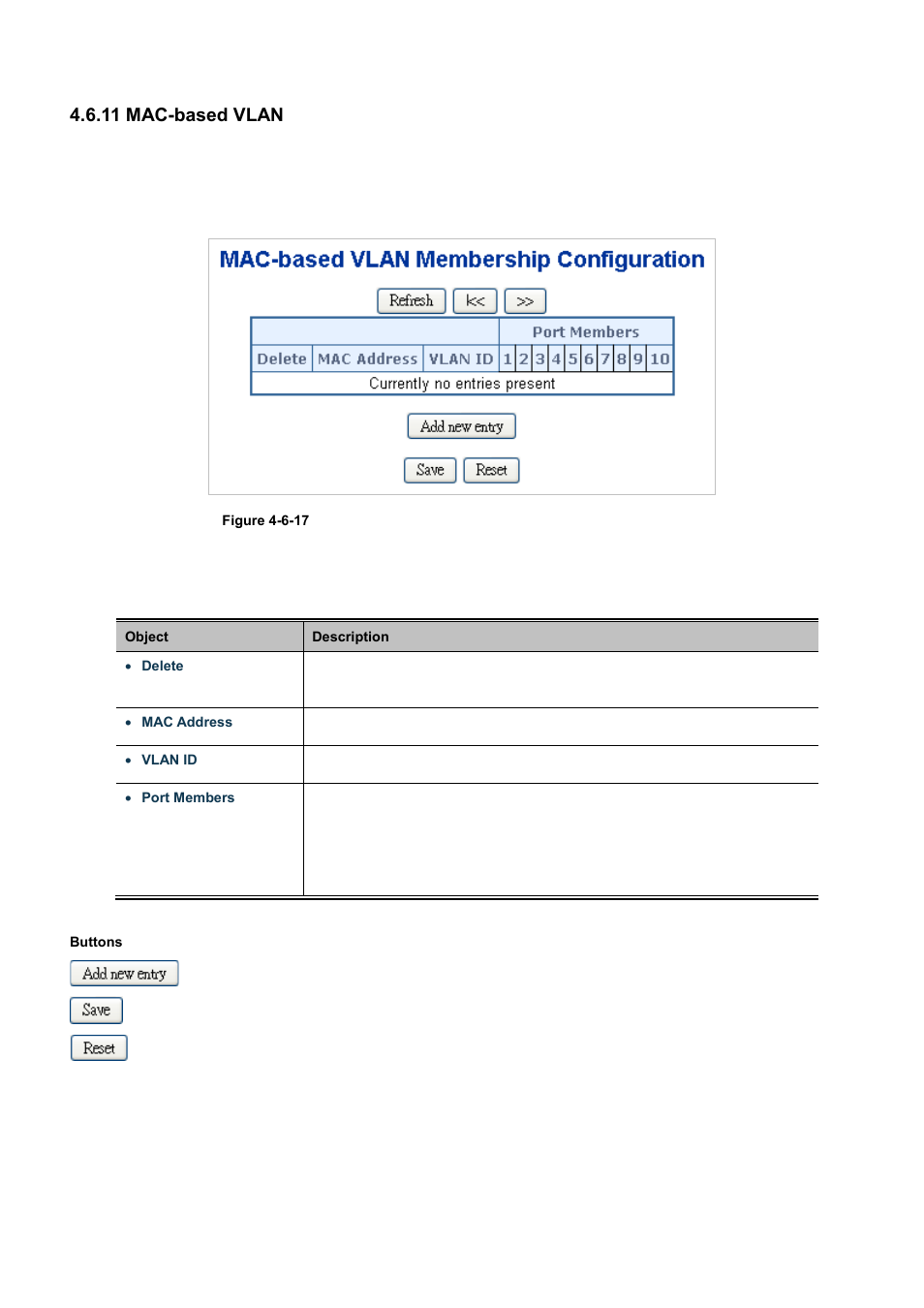 11 mac-based vlan | PLANET WGSD-10020 User Manual | Page 130 / 556