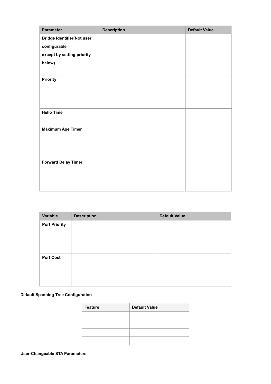 PLANET WGSD-10020 User Manual | Page 138 / 556