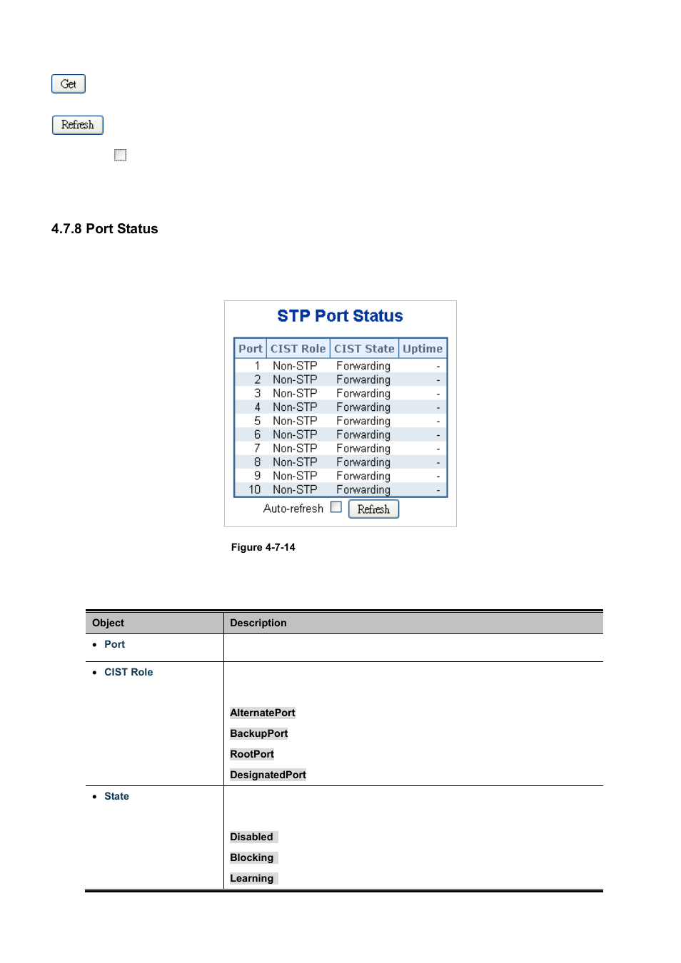 8 port status | PLANET WGSD-10020 User Manual | Page 151 / 556