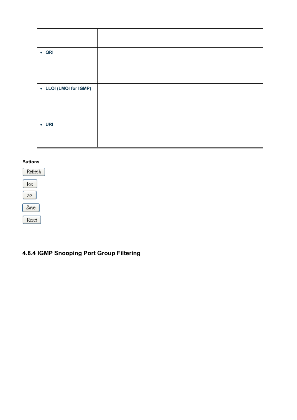 4 igmp snooping port group filtering | PLANET WGSD-10020 User Manual | Page 160 / 556