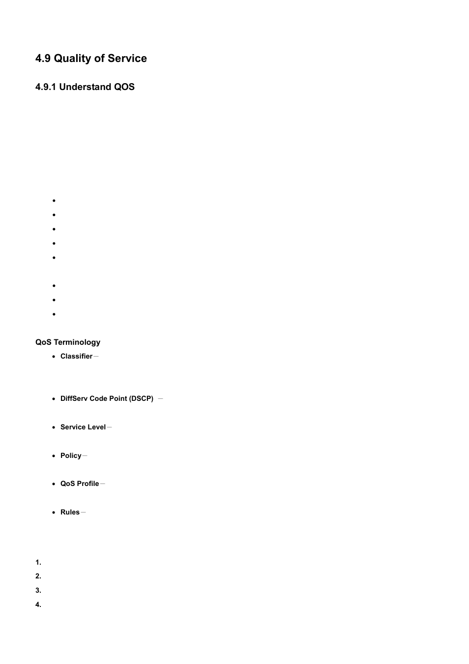9 quality of service, 1 understand qos | PLANET WGSD-10020 User Manual | Page 175 / 556