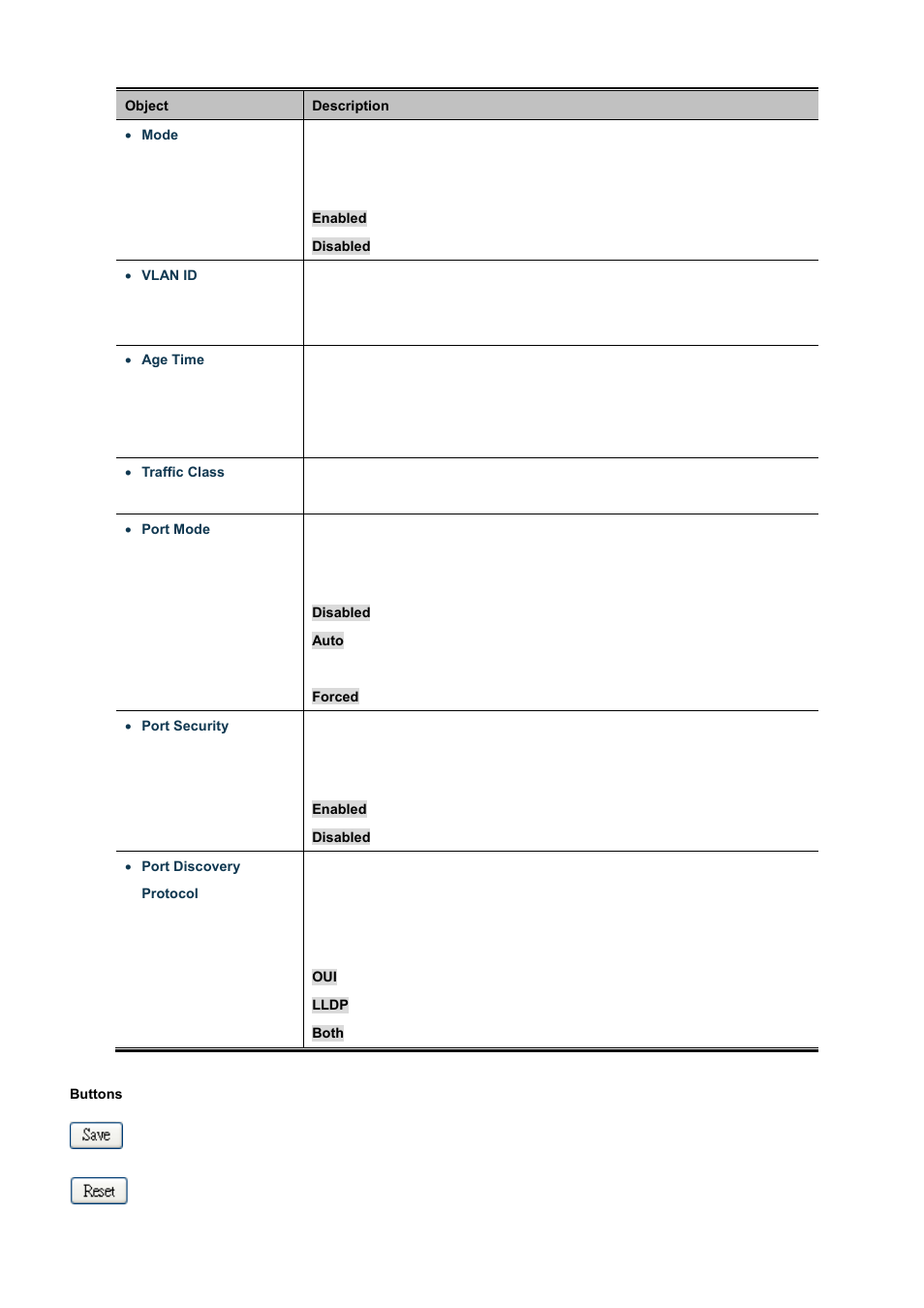 PLANET WGSD-10020 User Manual | Page 199 / 556