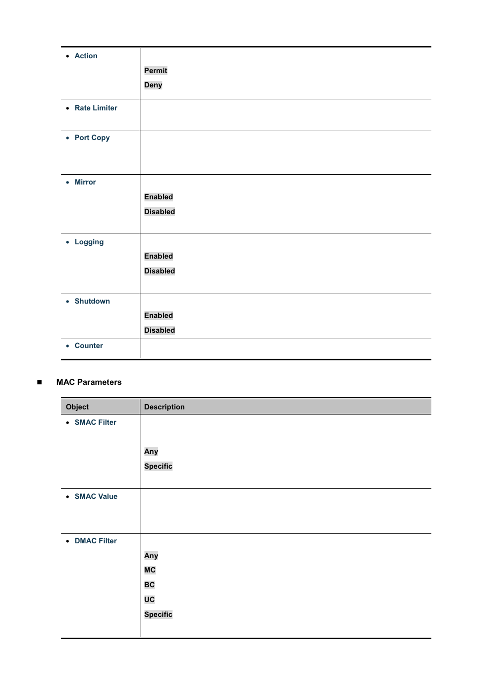 PLANET WGSD-10020 User Manual | Page 206 / 556
