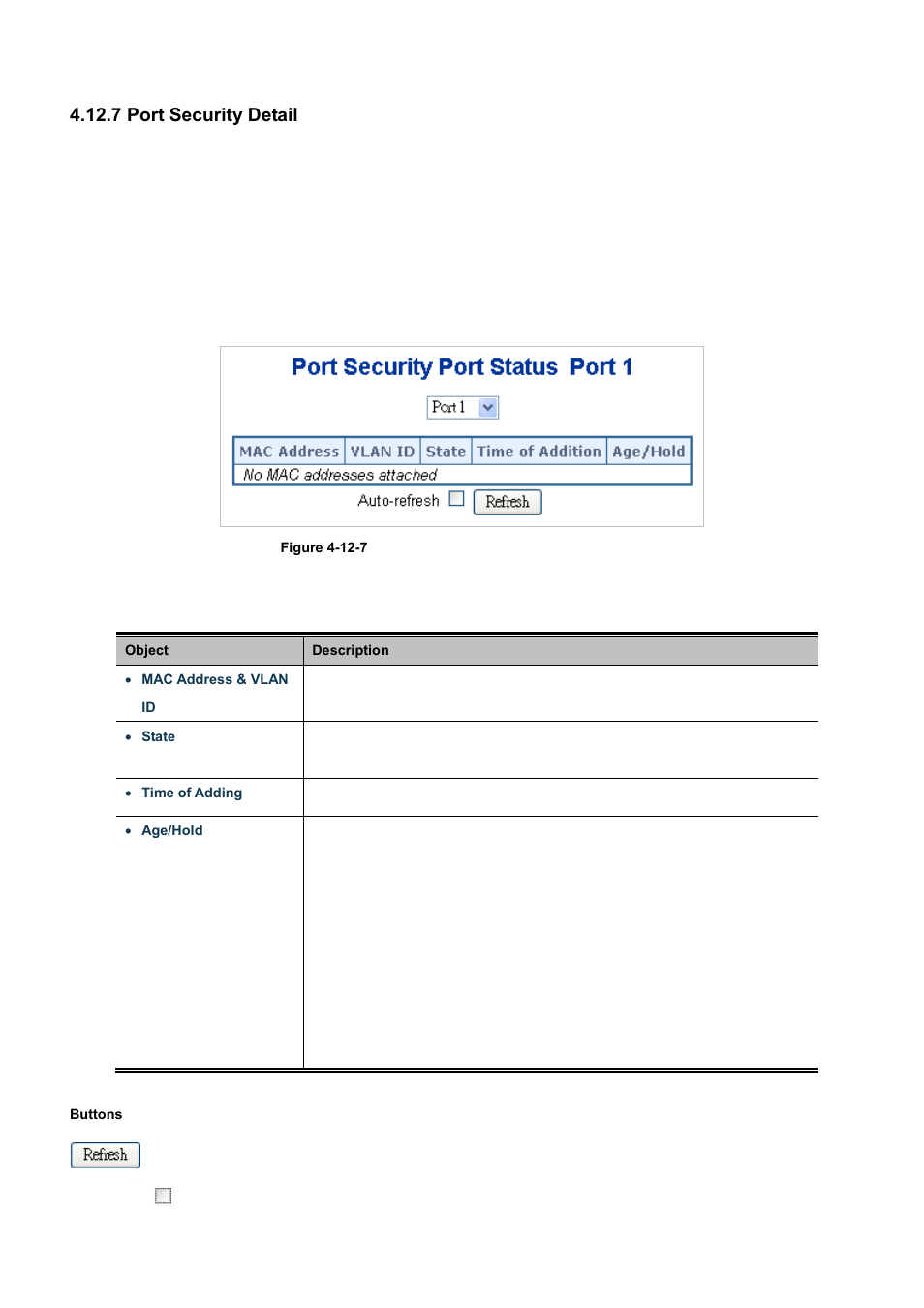 7 port security detail | PLANET WGSD-10020 User Manual | Page 268 / 556