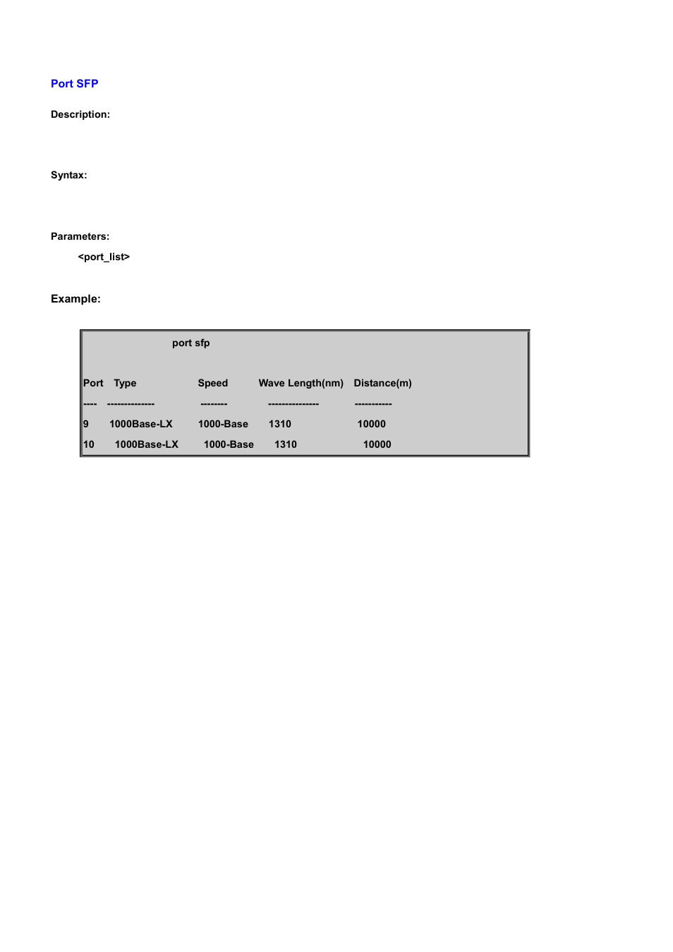Port sfp | PLANET WGSD-10020 User Manual | Page 344 / 556