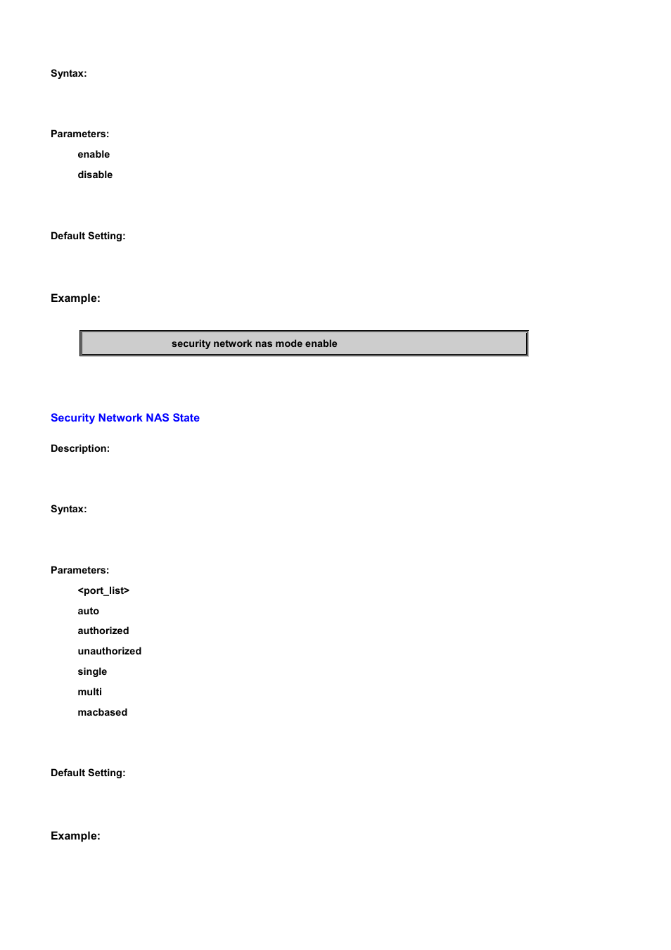 Security network nas state | PLANET WGSD-10020 User Manual | Page 401 / 556