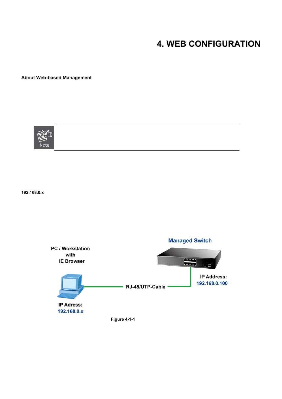 Web configuration | PLANET WGSD-10020 User Manual | Page 43 / 556