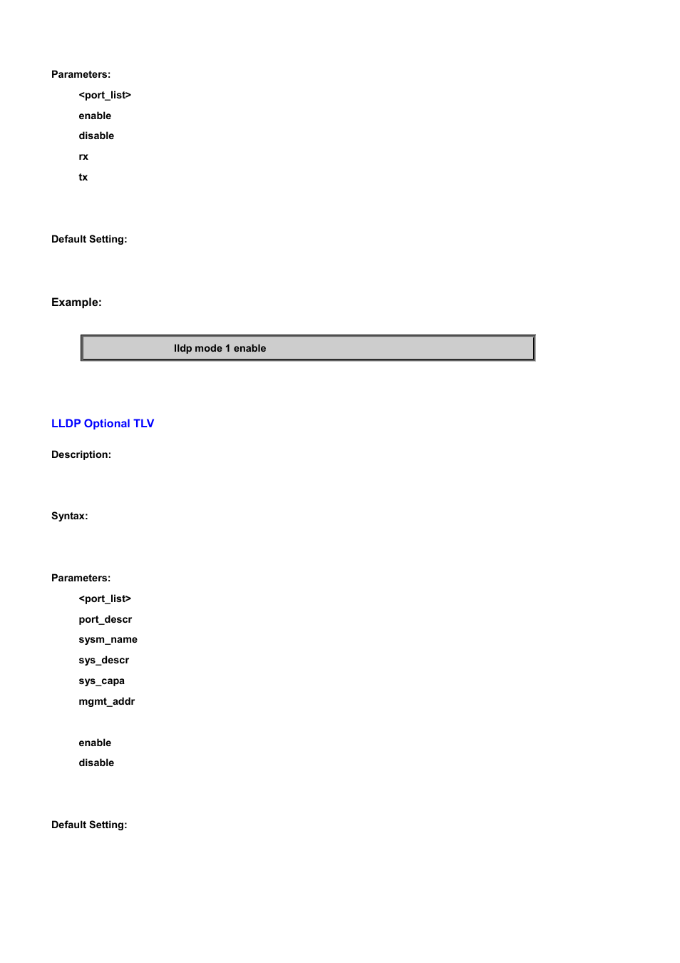 Lldp optional tlv | PLANET WGSD-10020 User Manual | Page 452 / 556